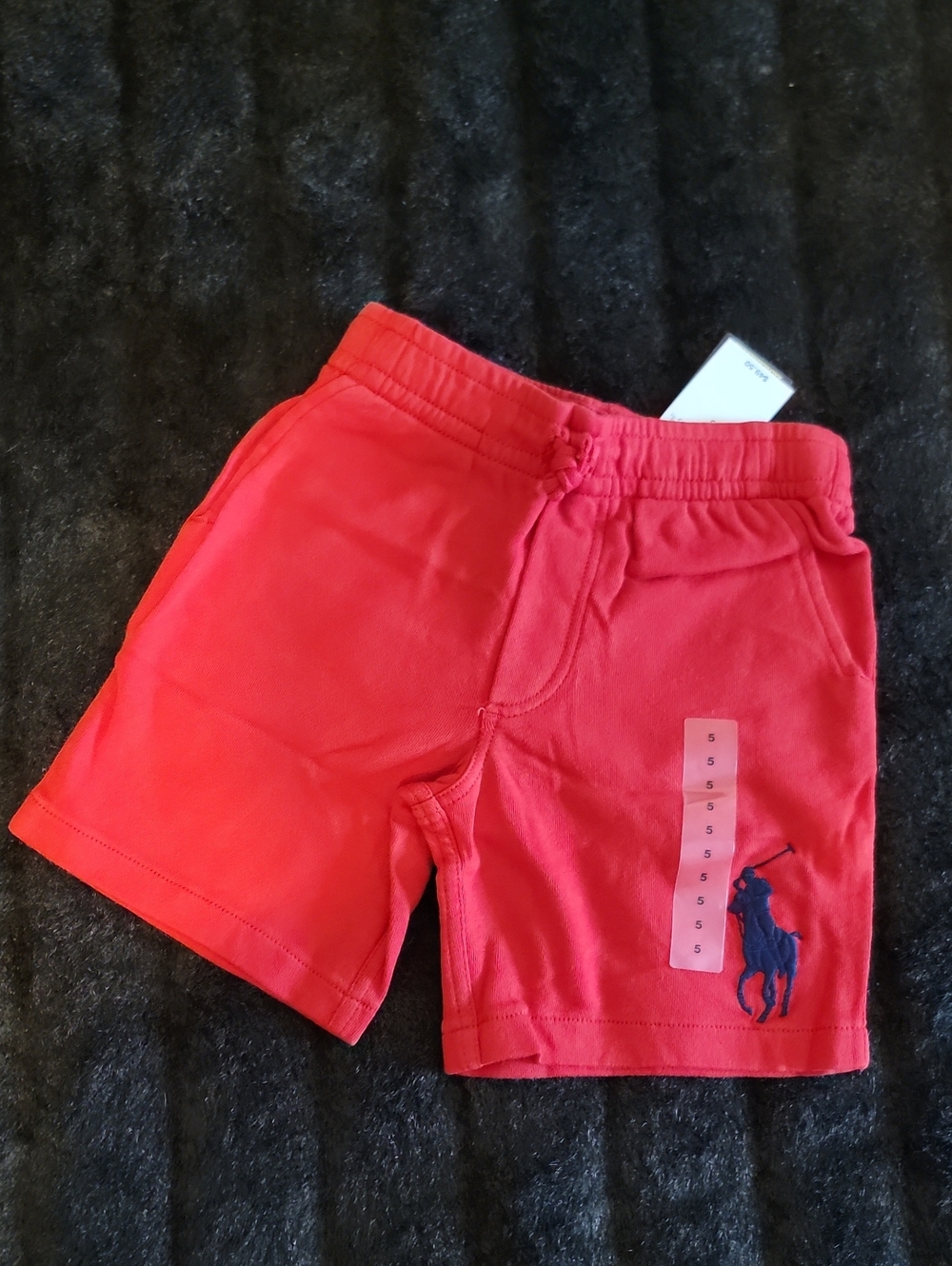 Polo by Ralph Lauren Red Kids Cotton Shorts